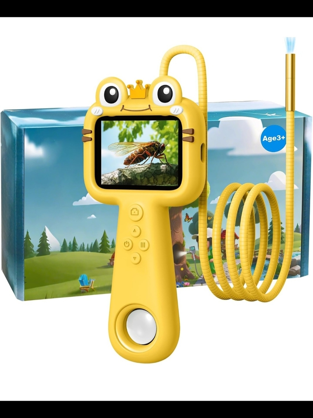 Borescope Camera for Kids - STEM Science Educational Toy for 4-12 Years Old Boys
